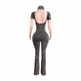 Preety Chic Jumpsuit W/Headband