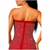 The After Dark Rhinestone Mini Dres