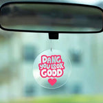 Rear view mirror daily reminder charm