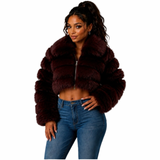 Rich Girl Energy Faux Fur Jacket