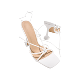 Luxe White Heels