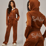 Preety Spoiled Velour Set