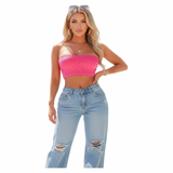 Girly Lace Tube Top