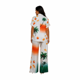 Tropical Citrus Pants Set