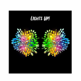 Birthday Glow Rainbow LED Light Up Rhinestone Pasties