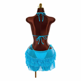 Ocean Breeze Orchid Bikini Set