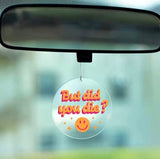 Rear view mirror daily reminder charm