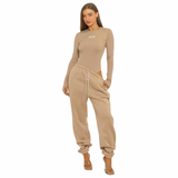 Cutie Patootie Jogger Set- Long Sleeve