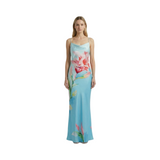 Fun blooms maxi dress