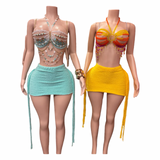 Preety Luxe Resort Beaded Set