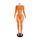 Show Stopper Lace Up Set