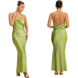 Soft life satin muse dress