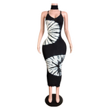 Preety Enrgy tie dye dress w/headband