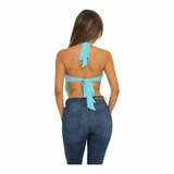 With Bead Halter Top