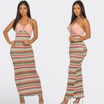 Tribal temptation maxi dress