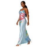 Fun blooms maxi dress