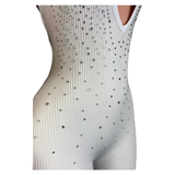 Diamond Doll Halter Jumpsuit