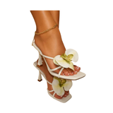 Preety Ocean Orchid Heels