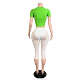 Summer Pop Capri Pants