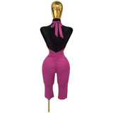 Rich Routine Capri Jumpsuit