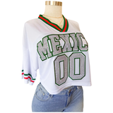 Mexico Mami Diamond Crop Jersey