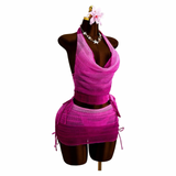 Sunset Sangria Skirt Set