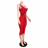 Soft Life Capri Jumpsuit