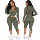 Preety In Motion Capri Set
