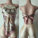 Scarf shorts set