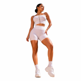 Lace Me Up Ribbed Set