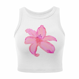 Preety Floral Bloom Crop Tank