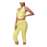 Preety Halter Capri Set