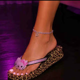 Hello Kitty Safari Platform Sandals