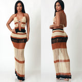 Hey beautiful knit skirt set