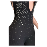 Diamond Doll Halter Jumpsuit