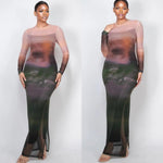 Jasmine maxi dress