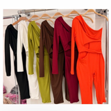 Main Character Cutout Capri Jumpsuit
