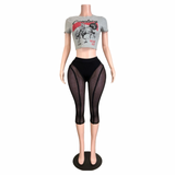 Summer Pop Capri Pants