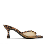 Girly leopard heels