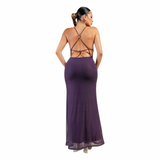 Lovely In Purple Maxi Dress