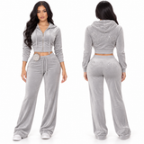 Spoiled Bling Velour Set