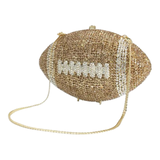 Crystal Football Purse