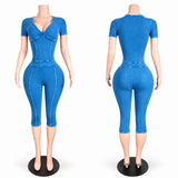 Pressure Capri Jumpsuit
