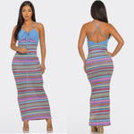 Tribal temptation maxi dress