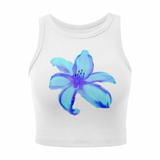 Preety Floral Bloom Crop Tank