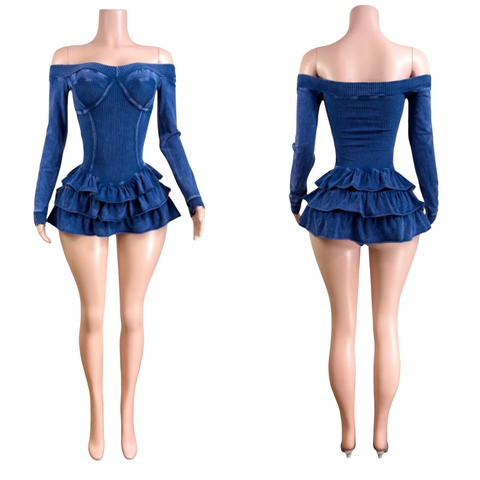 Tiara tier romper