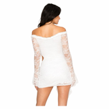 Sweet Temptation Lace Mini Dress