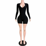 Preety After Hours Lace Up Romper