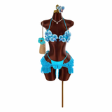 Ocean Breeze Orchid Bikini Set
