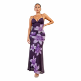 Lovely In Purple Maxi Dress